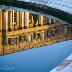chateaude Versailles, reflet, miroir, eau